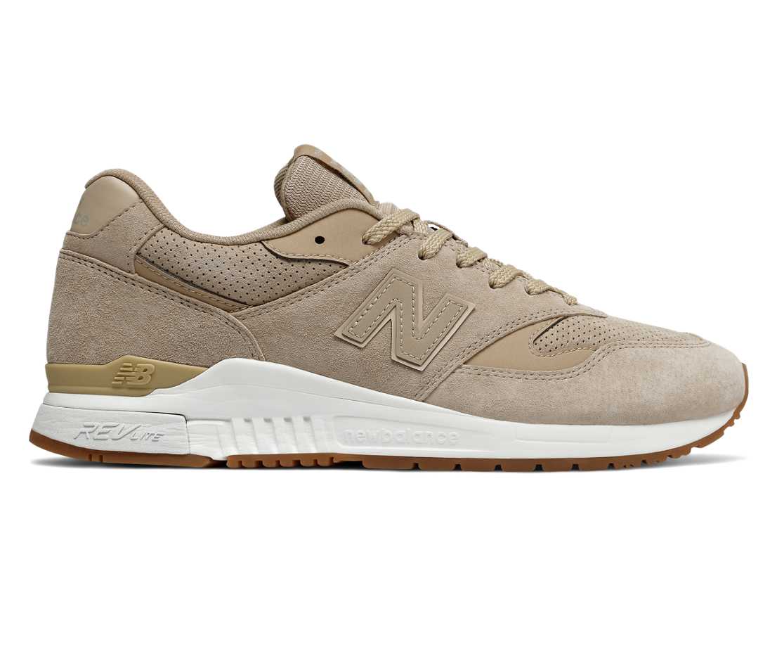 new balance beige suede